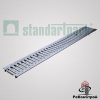 Решетка водоприемная Basic DN100 стальная (оцинкованная) в Орле